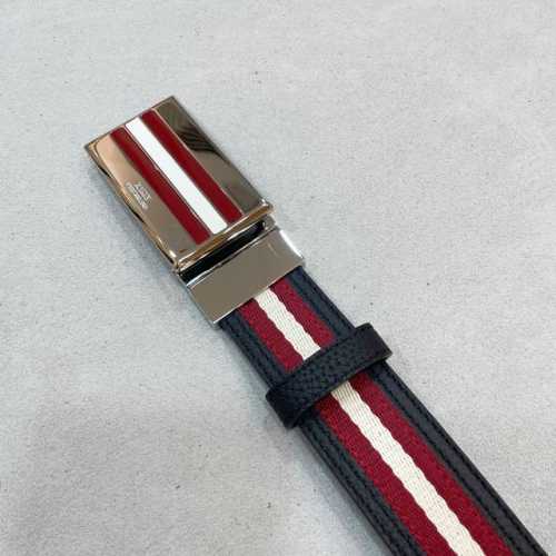 专柜ＢＡ、ＬＬＹ 拼色款全皮手工拼接 双面两用 尺寸3.4Cm