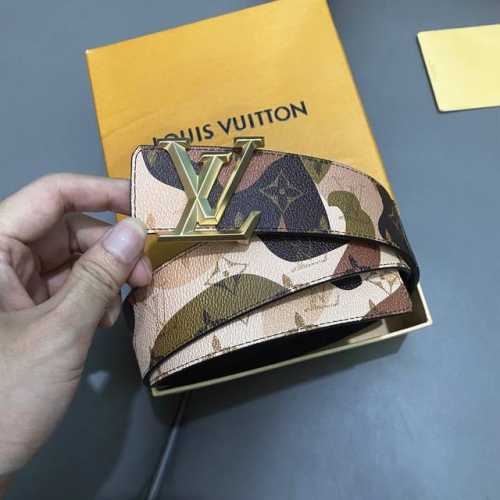 原版包裝 L0Uis Vuitt0N 專櫃最新升級版本 寬度40毫米 精湛工藝定制帆布面料襯托進口小牛皮底 搭配精鋼字母搭扣 經典百搭款！