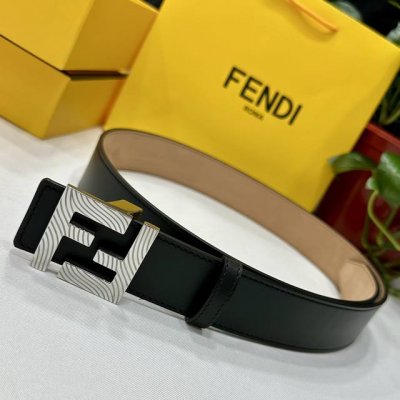 特 Fendl 芬迪宽40Mm双面原版小牛皮 搭配单钌钯电镀扣 完美的手感.油边 出众的设计.风格 高贵奢华 时尚大方 高清实拍 货真价实 品质保证 双面用
