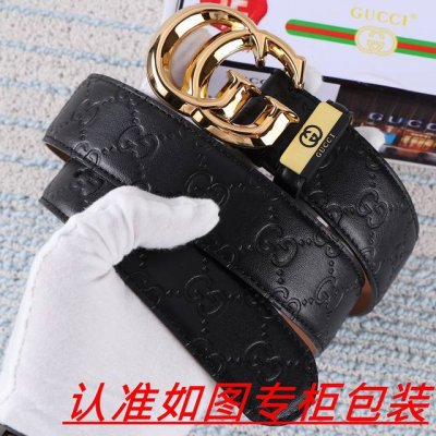 品名：古奇.Gu...Cci原单 材料：百分百头层牛皮，保证真皮。24K纯钢扣双面可用专柜同等质量， 送人自用首选 包装： 请认准如图专柜包装，赠送打孔器，银联