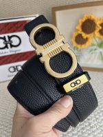 品名：菲拉格幕 原单钻扣 DDD 材质：原单牛皮腰带 百分百头层牛皮腰带保证真皮，24K纯钢扣，专柜原单品质、做工精细，时尚大牌，送人自用首选 DDD 包装：