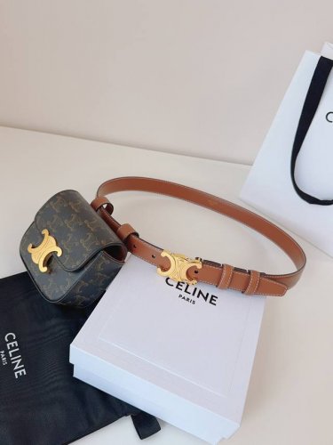 Celine迷你腰带包 赛琳凯旋门 Mini腰包 正品复刻，原单品质，细节完美 日常出行怎么搭都好看 氛围感满满的一款 腰带可拆卸 单独使用，绝对不容错过的绝佳