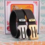 腰带皮带：爱玛仕原单牛皮腰带 男款皮带：材质百分百头层牛皮腰带保证真皮皮带，专柜原单品质、做工精细，时尚大牌，送人自用首选包装： 请认准如图专柜包装赠送打孔器手