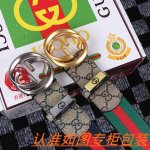 品名：古奇.Gu...Cci原单 材料：百分百头层牛皮，保证真皮。24K纯钢扣双面可用专柜同等质量， 送人自用首选 包装： 请认准如图专柜包装，赠送打孔器，银联