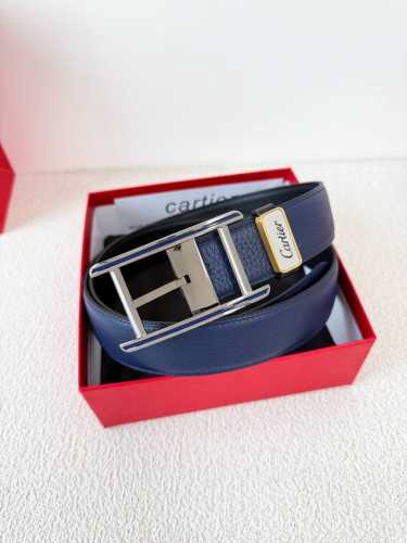 品名 卡地亚 Cartier 原单 腰带 皮带 型号 针扣 原版经典针式扣头 实物拍摄 双面头层牛皮 材料 百分百头层牛皮 保证真皮 双面可用专柜同等质量 原版