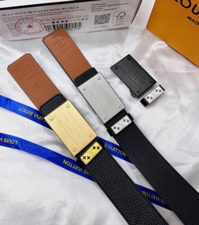 皮带：Lv..路易..威登顶级复刻. 腰带：原单品质百分百头层牛皮，保证真皮。雾色哑面工艺.真空电镀.永不掉色.24K纯钢扣头层小牛皮荔枝纹双面可用专柜同等质量