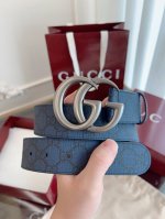 特 。Gucci 表面定制Pvc面料 宽度4.0Cm 专柜新版Logo横标，原版进口南非皮底，精品双G铜扣 高端品质，不惧对比。