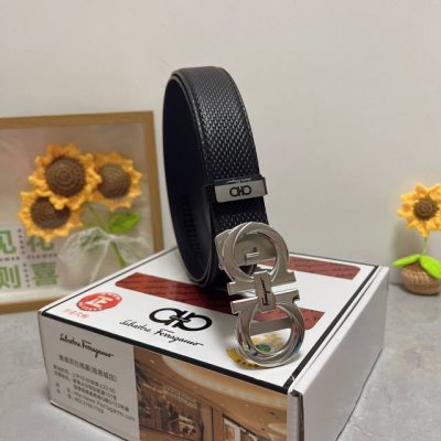 品名：菲拉格幕 自动带 材质：原单牛皮腰带 百分百头层牛皮腰带保证真皮，24K纯钢扣，专柜原单品质、做工精细，时尚大牌，送人自用首选 包装： 请认准如图专柜包装