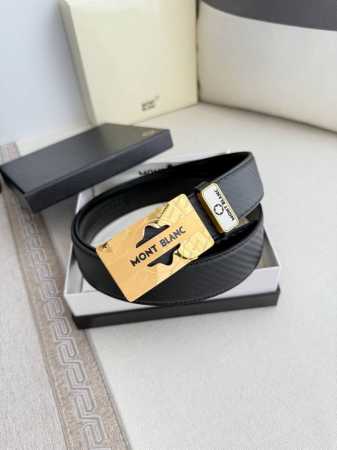 品名：万宝龙.Montblanc原单 腰带 自动皮带 型号：自动带，原版新款纯钢材质自动扣，双面头层牛皮实物拍摄， 材料：百分百头层牛皮，保证真皮。专柜同等质量 - 点击图像关闭