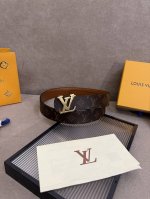 路易威登 Lv 全套包装 40Mm宽度 正品一体铸造五金钢扣，原厂皮料 双面原厂定制面料，可双面使用！区别市场货