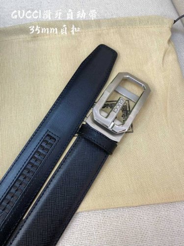 特 古奇-男士自动腰带- 宽度35Mm 316精品钢扣 精工打造 手感柔软 可以裁剪