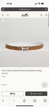 新款 Mini H 精品五金 搭配进口Epsom皮 宽度24Mm Hermes女款腰带以其精湛工艺高品质材料和经典设计备受推崇 是女士腰带顶级选择 简约大气 产 - 点击图像关闭