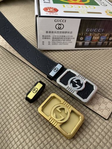 品名：古奇.Gu...Ci 原单 材质：原单牛皮腰带 百分百头层牛皮腰带保证真皮，24K纯钢扣，专柜原单品质、做工精细，时尚大牌，送人自用首选 包装： 请认准如