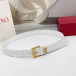 3.0Cm 华伦天奴腰带，双面头层牛皮皮料，长度：.75.80.85.90.95.100欧，针扣原版开模定制庆祝]