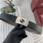 古奇 特种皮腰带系列 ，原厂五金精品不锈钢扣，手感柔软舒适 宽3.8Cm。