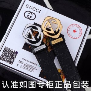 品名：古奇.Gucci原单 型号：认准如图专柜包装，赠送打孔器 材料：百分百头层牛皮，保证真皮。24K纯钢扣，Gg花纹双G系列专柜同等质量， 送人自用首选 包装