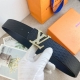 Lv 特种皮腰带系列 ，原厂五金精品不锈钢扣 手感柔软舒适 宽3.8Cm。