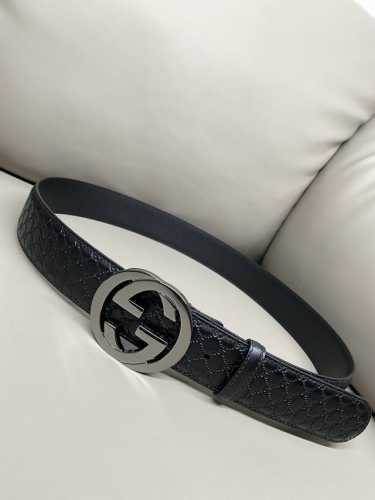 Gucci 古琦 进口小牛皮 热压小G 进口硅胶底 不容易损伤皮面 4.0宽