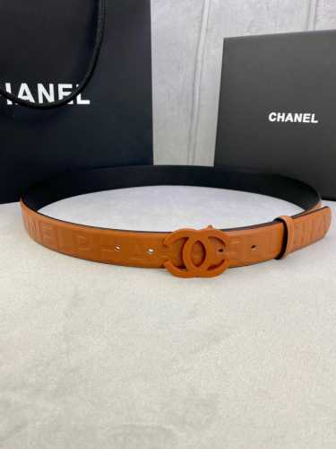 宽度3.0Cm Chanel 香奈儿 进口柔软小牛皮搭配哑色精品钢扣。