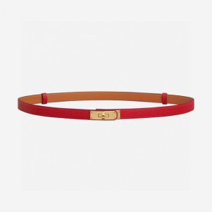 特 P160 Hermes 爱马仕 经典1.8Kelly腰带 Epsom小牛皮腰带，搭配镀钯Kelly精钢皮带扣。借助巧妙的滑动设计，可以将此百搭腰带系于腰间或