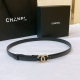 Chanel Cc 水钻 排钻金 与银 Logo扣. 进口胎牛皮腰带 2.0Cm精品 精致 典雅