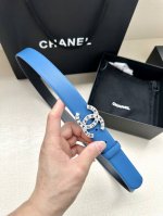 特 宽度3.0Cm Chanel 香奈儿两面原版碰纹牛皮搭配金 银色精品五金配件！