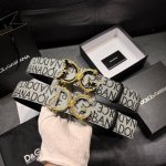 Dg 宽4.0 0杜嘉班纳 新款 涂层织物腰带，整体点缀别具一格的提花工艺 Dolce&Gabbana 徽标