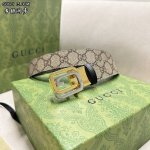 古琦Gucci 宽度3.0 Cm 简单大方双面使用 五金可以旋转 精品五金 佩戴效果非常不错 送礼自用最佳推荐