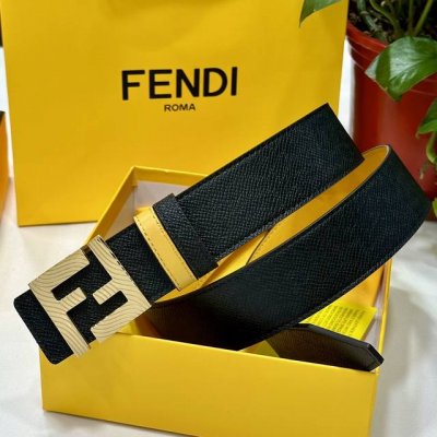 特 Fendl 芬迪宽40Mm双面原版小牛皮 搭配单钌钯电镀扣 完美的手感.油边 出众的设计.风格 高贵奢华 时尚大方 高清实拍 货真价实 品质保证 双面用