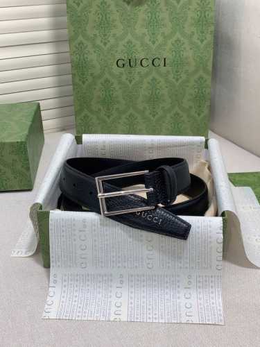 Gg Marmont系列腰带黑色皮革 银色调配件 双G 宽度：3.0厘米。