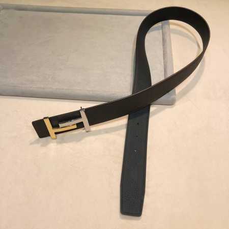 特 -Hermes-H D'ancre Belt Buckle & 38Mm 最新款鍍鈀金属扣 双面两用 原版皮 - 点击图像关闭