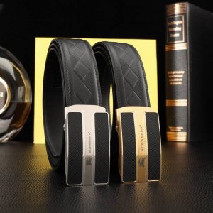 巴宝莉自动秘原单高端品质专柜官网同步支持Nfc感应宽度3.5精美自动钢扣头意大利进口头层小牛皮原版花纹纹理消晰真实感超强打造全新的视觉3D郊果高档客户入手送礼自