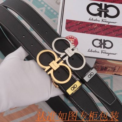 品名：菲拉格木 皮带原单 腰带 材料：百分百头层牛皮腰带，保证真皮皮带，专柜原单品质、做工精细，送人自用首选 包装： 请认准如图专柜包装，赠送打孔器，银联发票，
