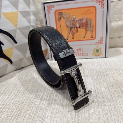 品名：爱马仕.Hermès 原单 材质：原单牛皮腰带 百分百头层牛皮腰带保证真皮，24K纯钢扣，专柜原单品质、做工精细，时尚大牌，送人自用首选 包装： 请认准如