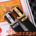 男士腰带：爱马仕 原单 男士皮带：百分百头层牛皮，保证真皮。24K纯钢扣双面可用专柜同等质量， 送人自用首选 包装： 请认准如图专柜包装，赠送打孔器，银联发票，