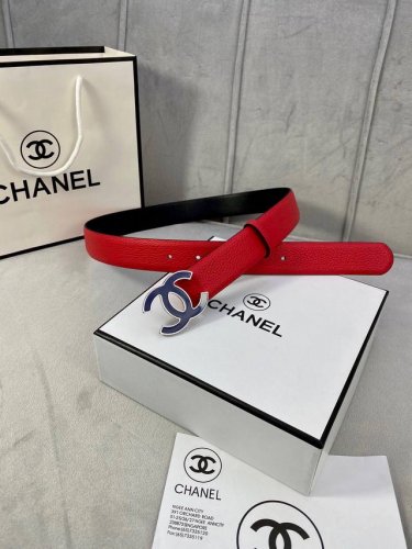宽度3.0Cm Chanel 香奈儿 带身粒面均匀 夏季多色选择金 银金属钢扣