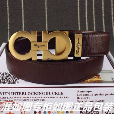 品名：菲拉格木原单 型号：请认准如图专柜包装，赠送打孔器 材料：百分百头层牛皮，保证真皮。24K纯钢扣专柜同等质量， 送人自用首选 包装