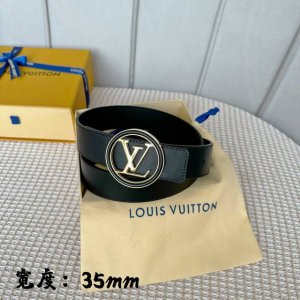 原版包 L0Uis Vuitt0N 驢家原單腰帶 寬度35毫米 腰帶採用一面荔枝紋Togo皮內襯一面進口小牛皮底 搭配经典五金 可雙面佩戴 經久耐用 時尚百搭款