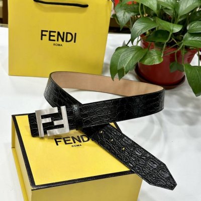 fendl 芬迪 宽40Mm双面原版小牛皮 搭配单钌钯电镀扣 完美的手感.油边 出众的设计.风格 高贵奢华 时尚大方 高清实拍 货真价实 品质保证 双面用