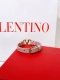 Valentino皮手环 Valentino华伦天奴手链 手环 双面头层牛皮 皮质柔软，黄铜金属 点缀其中的V Logo金属让人喜欢， 太酷帅啦！均码。