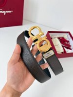 品名：菲拉格慕.Ferrgamo腰带 皮带 原单 型号：挂扣，纯铜材质经典挂扣，实物拍摄，头层牛皮 材料：百分百头层牛皮，保证真皮。纯铜材质，真空电镀永不掉色，