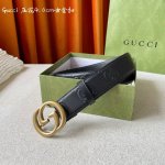 Gucci 经典款面进口原厂压花小牛皮 搭配原版平纹底 宽4.0Cm 经典永不过时款 潮流百搭