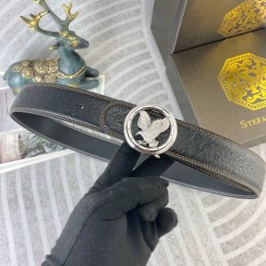史蒂芬 特种皮腰带系列 ，原厂五金精品不锈钢扣，手感柔软舒适 宽3.8Cm。P200