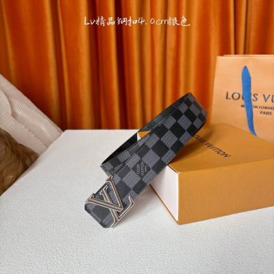 Louis Vuitton驴牌 ：经典原单品质，新款印花原版压花底，搭配原单精品钢扣，精工制作，细节看图，实物拍摄，高端奢华，宽度4.0Cm