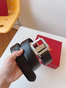 特 Cartier卡地亚凭借匠心杰作展现与众不同的美感，融合精湛工艺与经典设计，演绎隽永风格；潇洒不羁，果敢独立！此款式易搭配服饰；休闲正装两相宜。皮带宽度：3