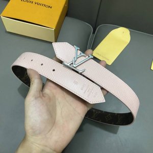 原版包裝 L0Uis Vuitt0N 今季新品 原單腰帶 寬度35毫米 經典防水帆布面料進口水波紋小牛皮做底 搭配新款精鋼五金 可雙面使用佩戴