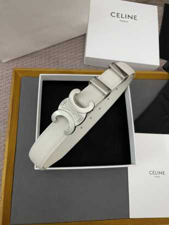 特 代购级CéLine 年上新 凯旋门腰带。人气王 一直火爆。复古精致，小牛皮材质 上身效果高级洋气--宽度2.5Cm - 点击图像关闭