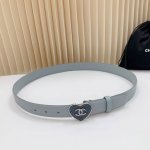3.0Cm香奈儿新款腰带，双面头层牛皮皮料，长度：.75.80.85.90.95.100欧，铜五金扣原版开模定制庆祝]