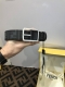 特 配送专柜包装 打孔针 新款 Fd 宽35Mm 牛仔老花斜纹F标志造型皮带，支持Nfc 字母针扣 搭配标志性，进口小牛皮制成，手感柔软，镀金表面金属制品，原版