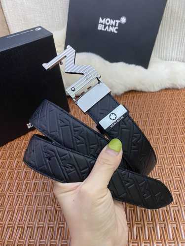 品名：万宝龙 Montblanc 原单 材质：原单牛皮腰带 百分百头层牛皮腰带保证真皮，24K纯钢扣，专柜原单品质、做工精细，时尚大牌，送人自用首选 包装： 请
